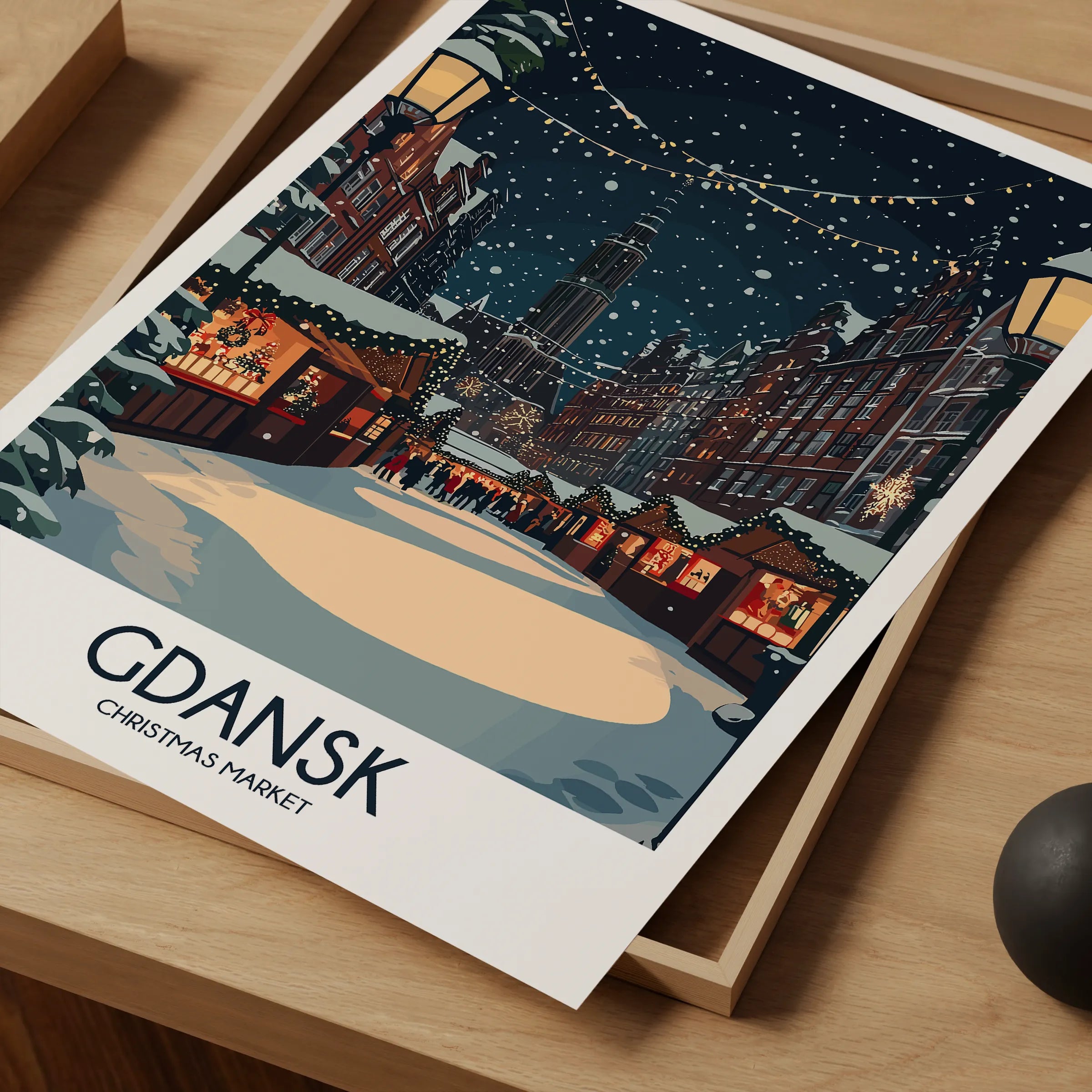 Gdansk Scenic Landscape Art