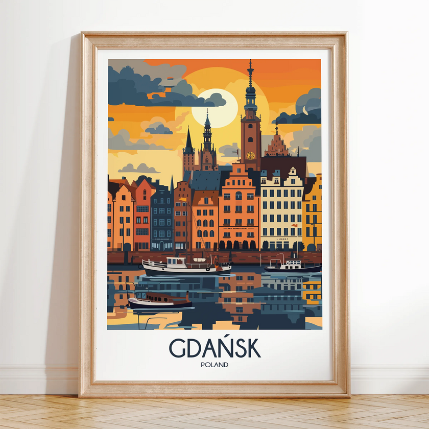Gdansk Scenic Landscape Art