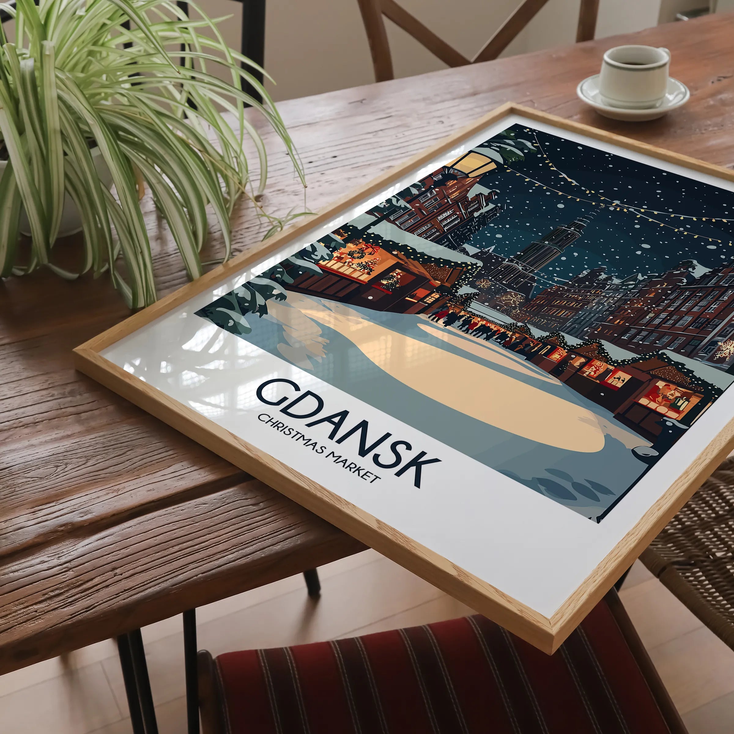 Gdansk Souvenir Poster Print