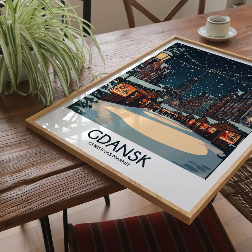 Gdansk Souvenir Poster Print