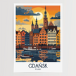 Gdansk Travel Memory Gift
