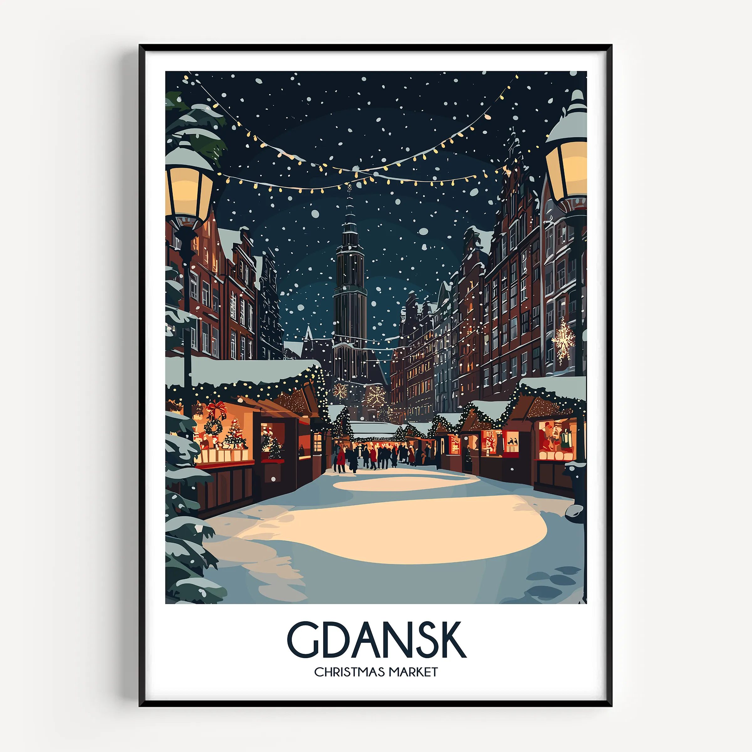 Gdansk Travel Memory Gift