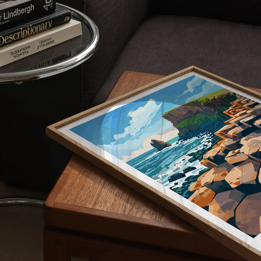Giant'S Causeway Destination Art Gift