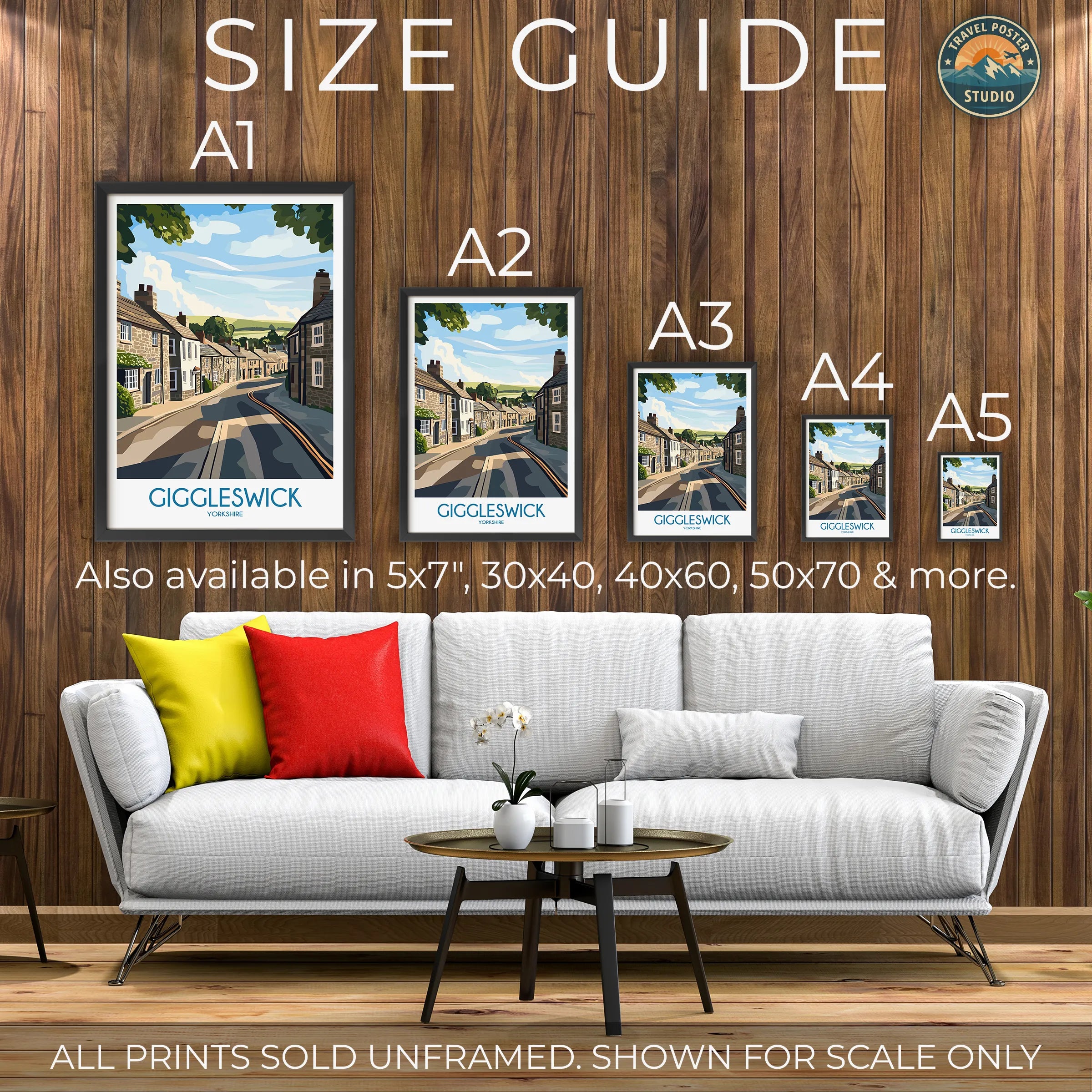 Giggleswick Destination Art Gift