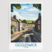 Giggleswick Souvenir Poster Print