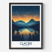 Glacier Destination Art Gift