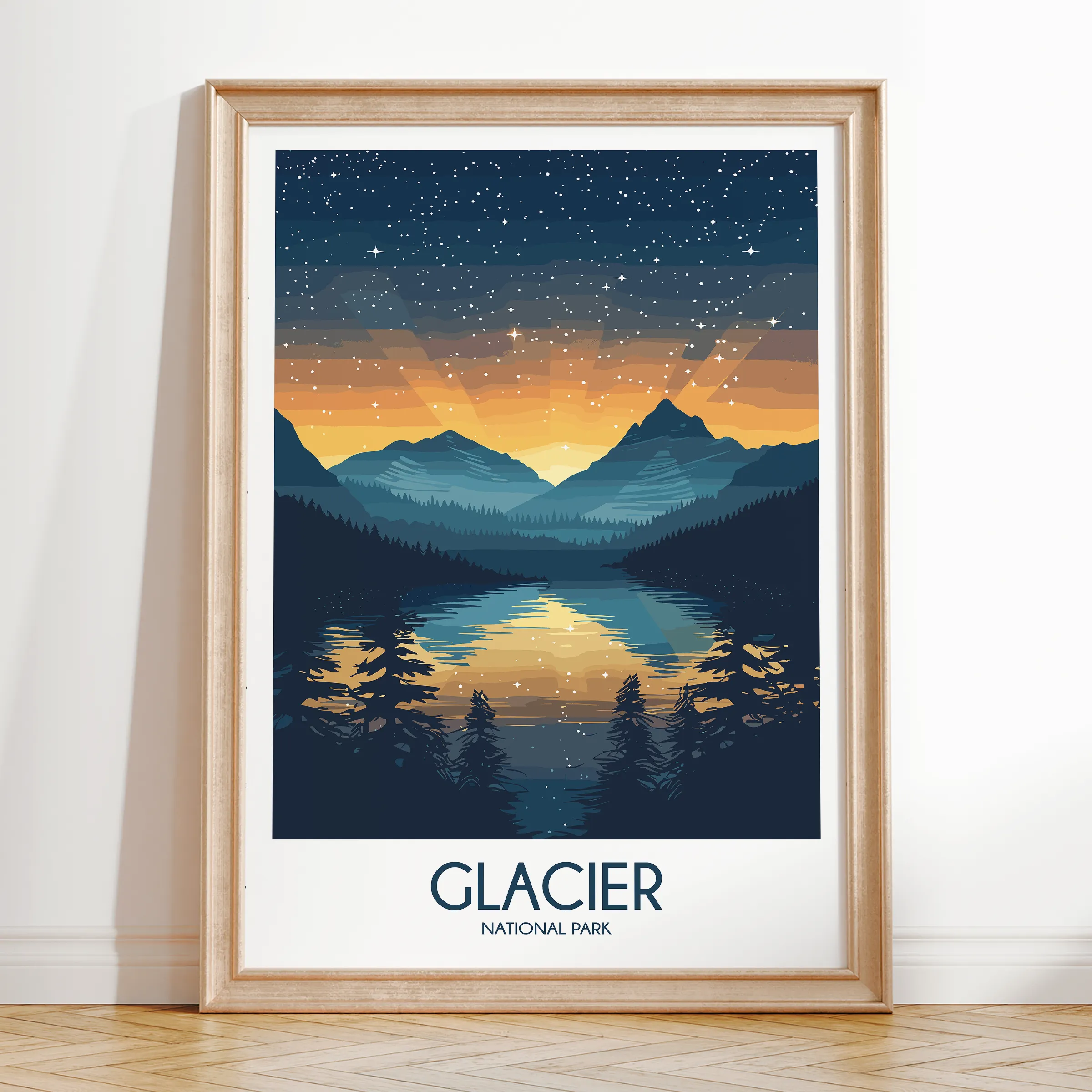 Glacier Gallery Quality Print