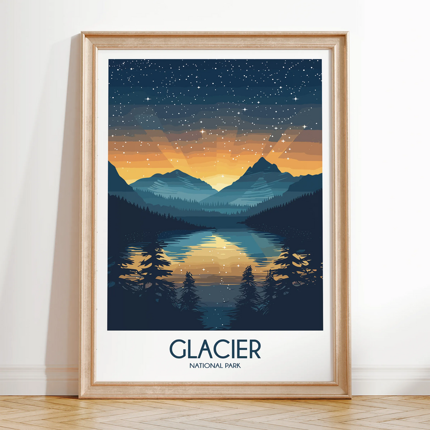 Glacier Gallery Quality Print