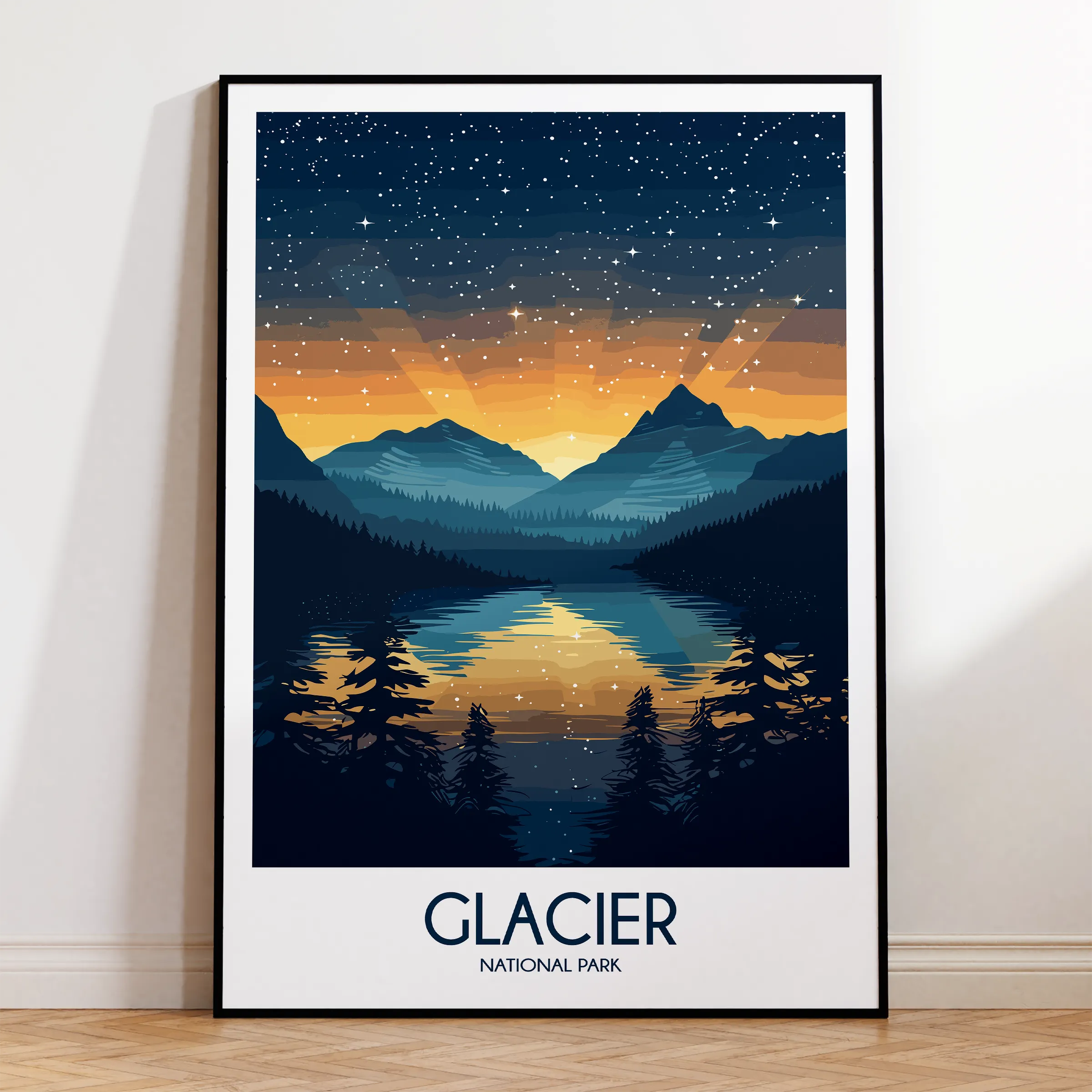 Glacier Home Office Decor