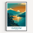 Glasgow Minimalist Wall Art