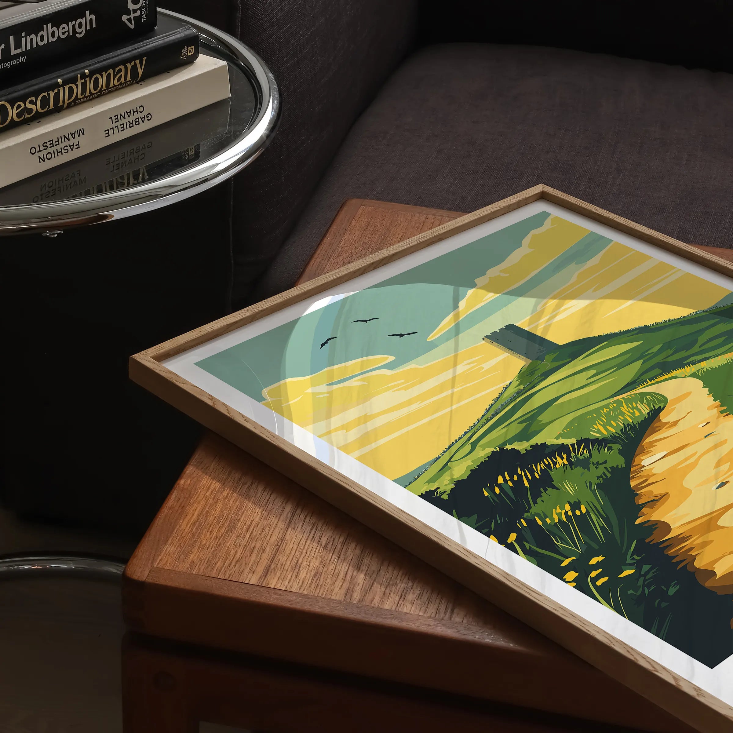 Glastonbury Souvenir Poster Print