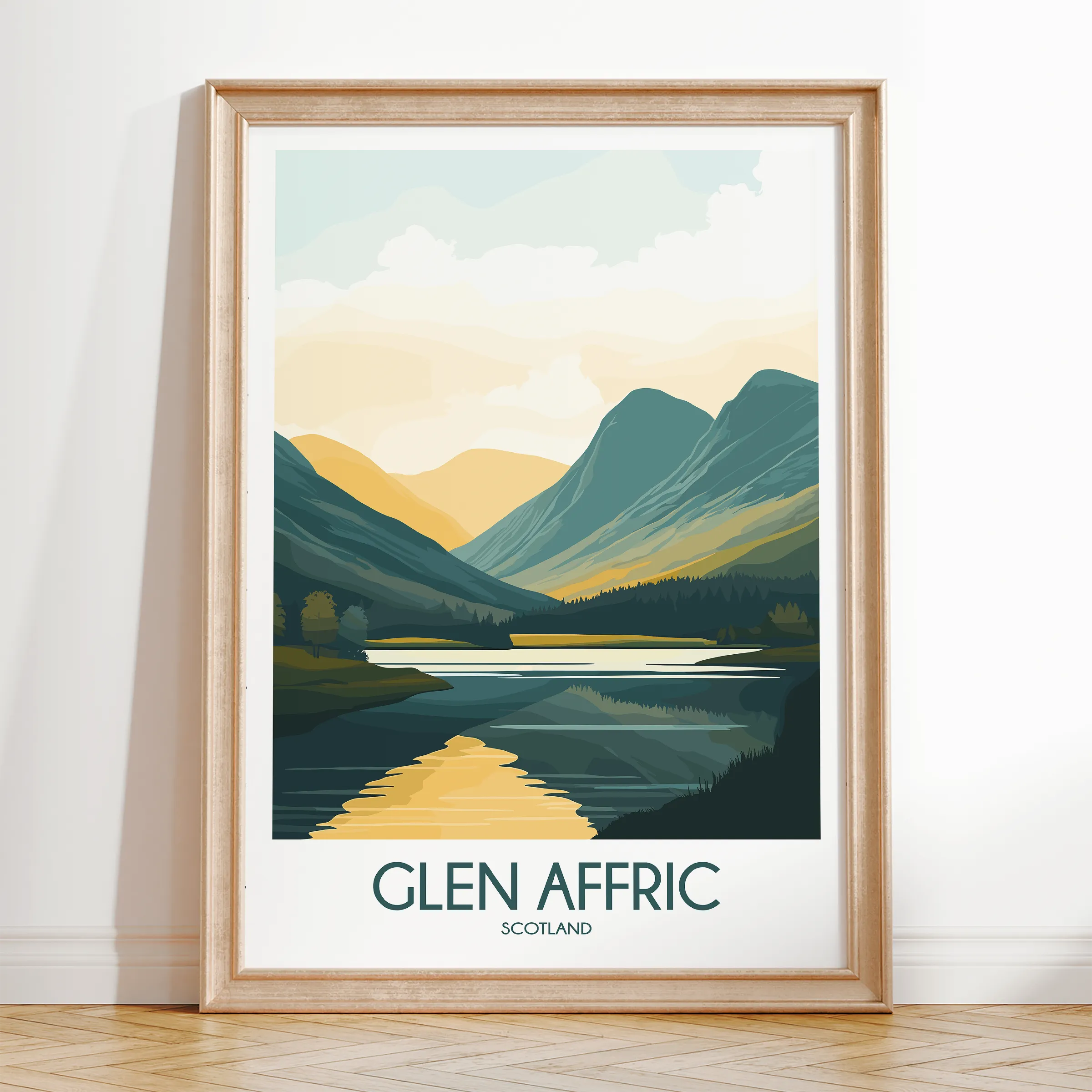 Glen Affric Destination Art Gift