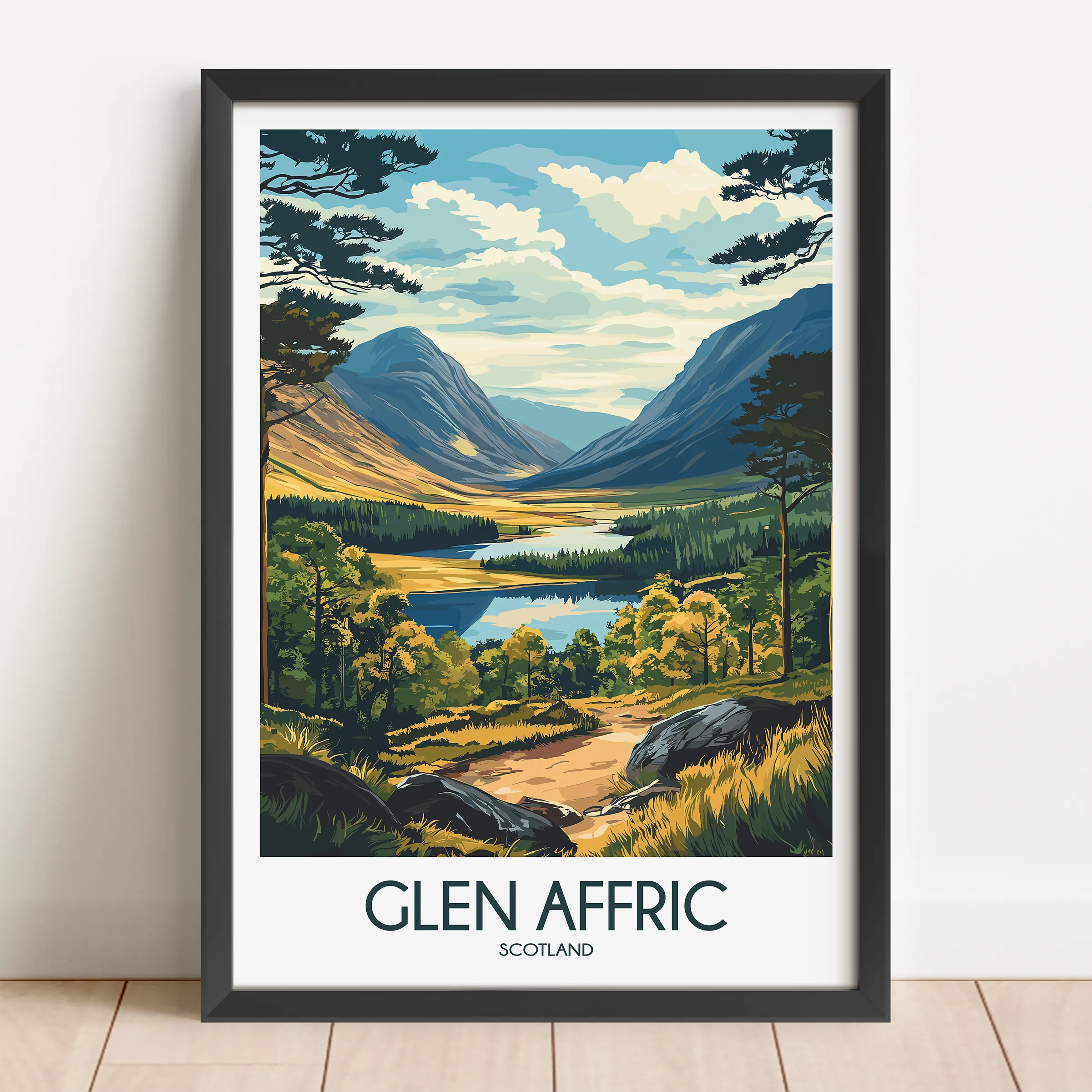 Glen Affric Minimalist Wall Art