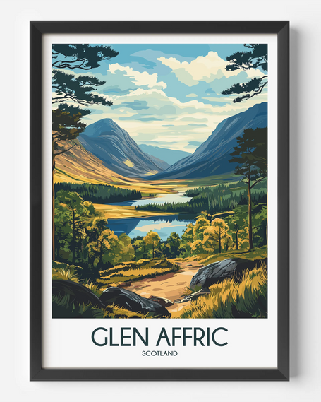 Glen Affric Minimalist Wall Art