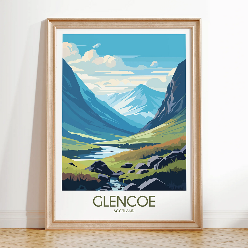 Glencoe Destination Art Gift