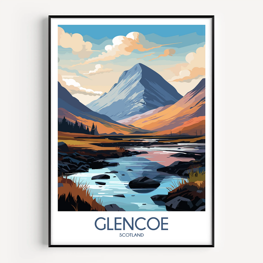 Glencoe Destination Art Gift