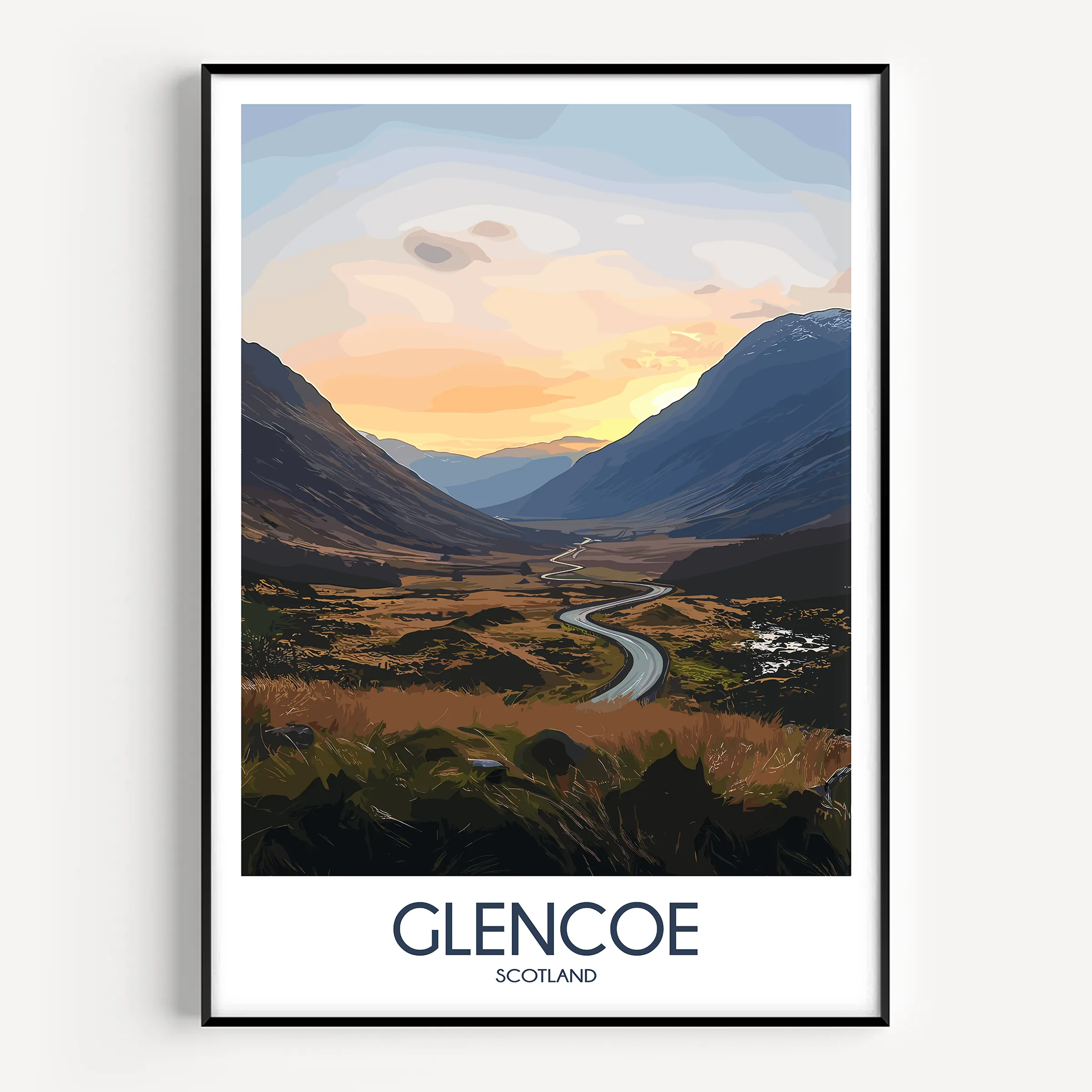 Glencoe Destination Art Gift