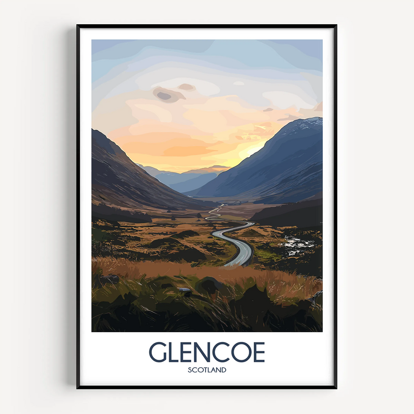 Glencoe Destination Art Gift