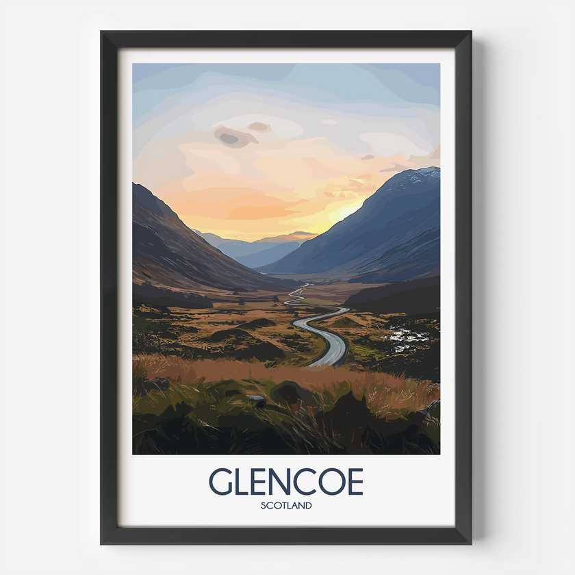 Glencoe Minimalist Wall Art