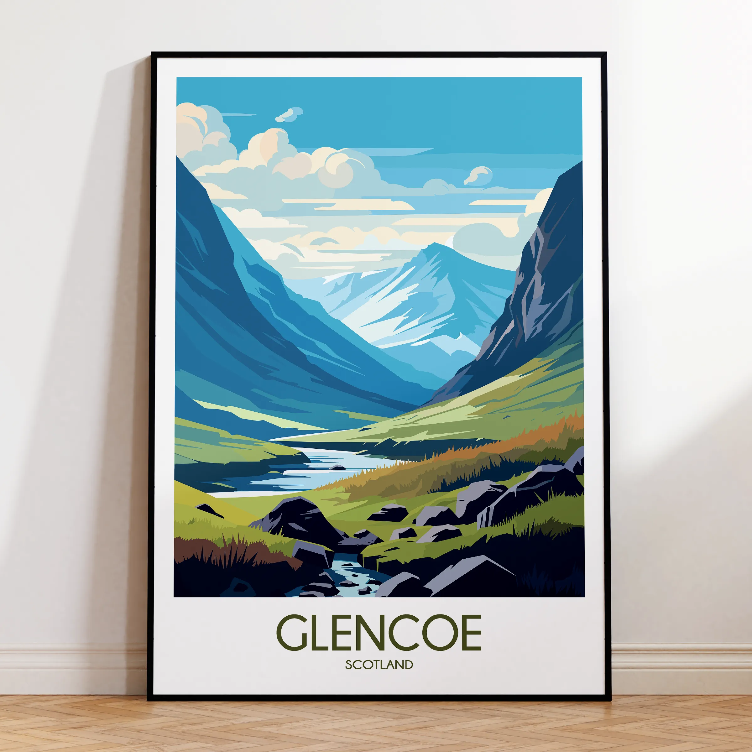 Glencoe Minimalist Wall Art