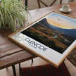 Glencoe Retro Travel Illustration