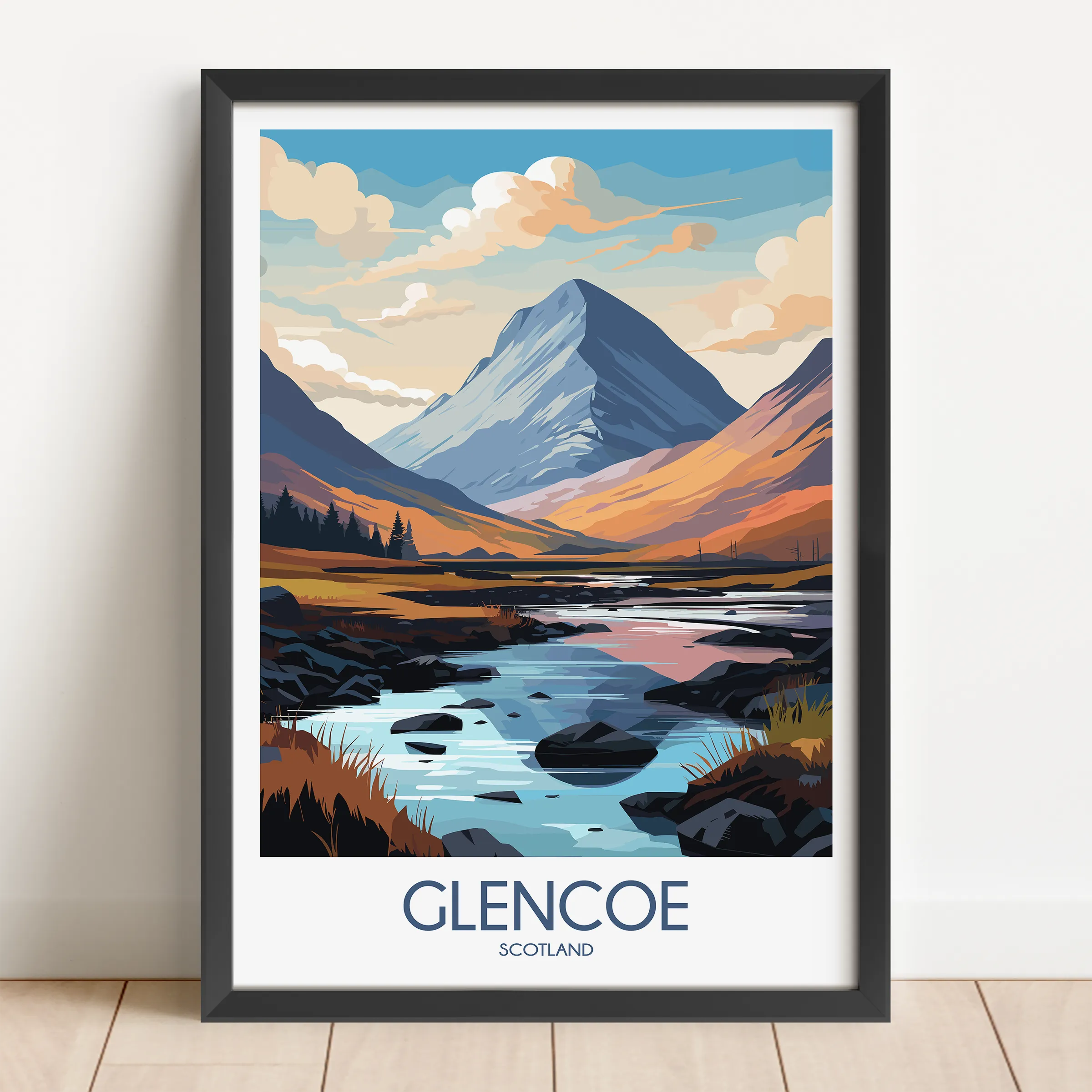 Glencoe Souvenir Poster Print