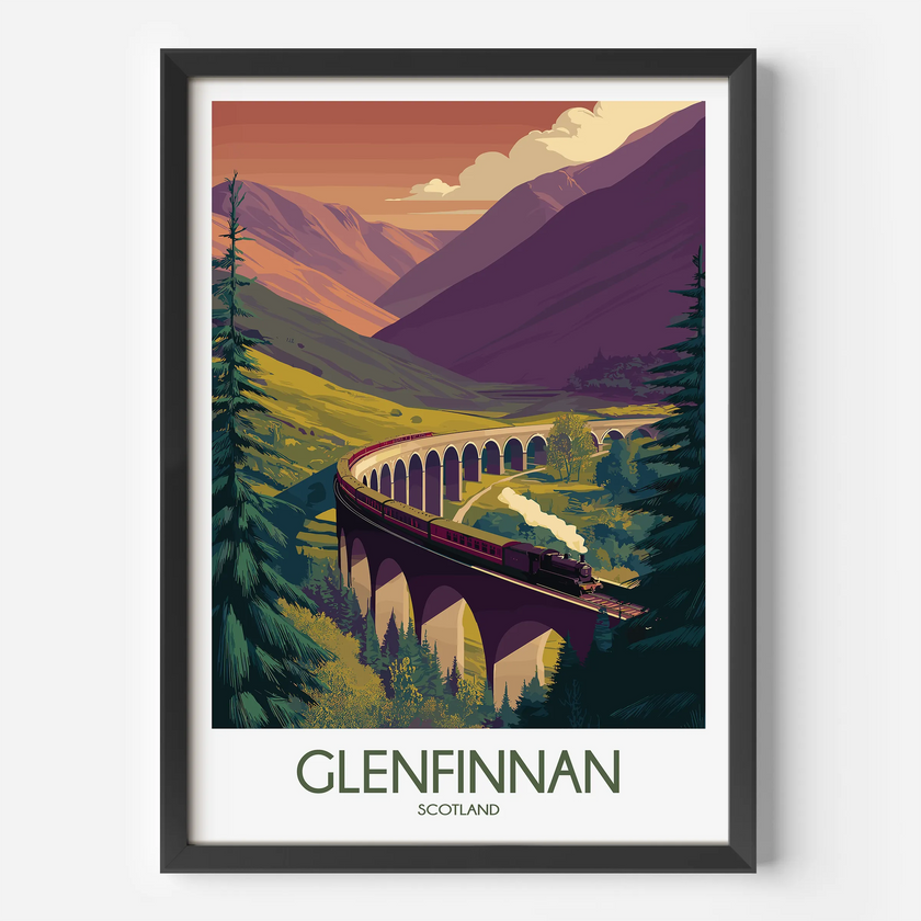 Glenfinnan Destination Art Gift