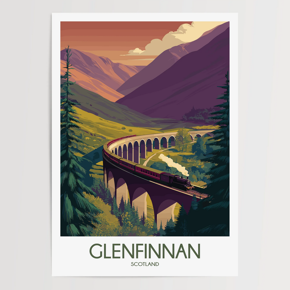 Glenfinnan Gallery Quality Print