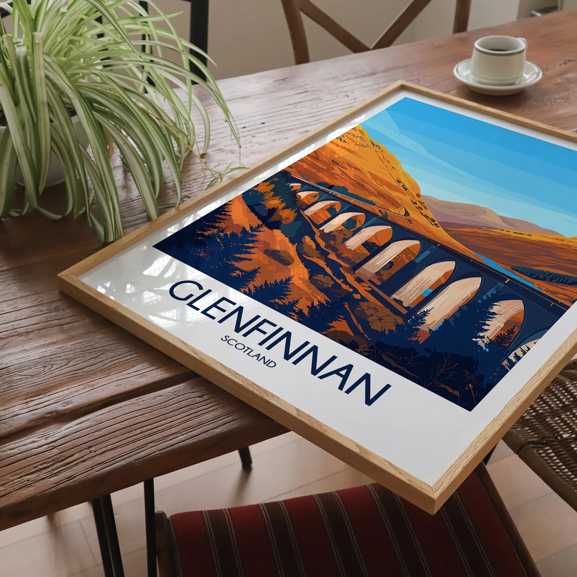 Glenfinnan Minimalist Wall Art