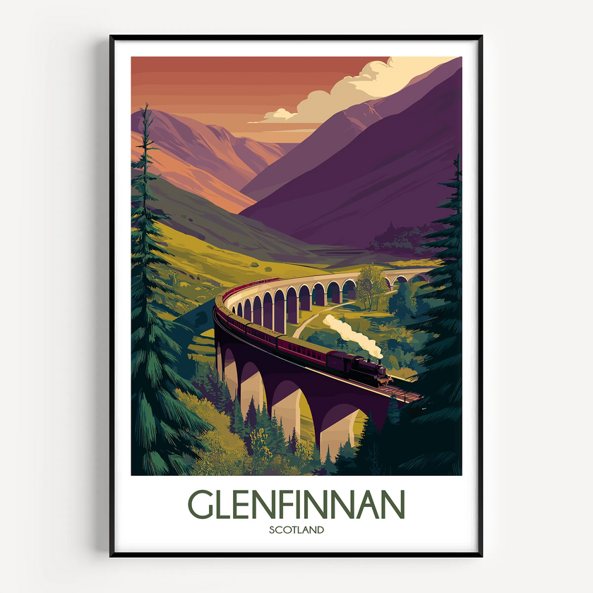 Glenfinnan Minimalist Wall Art