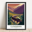 Glenfinnan Modern Travel Poster