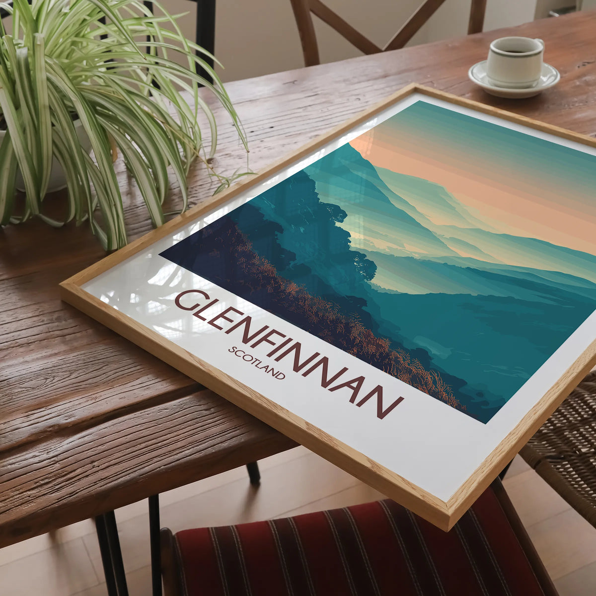 Glenfinnan Scenic Landscape Art