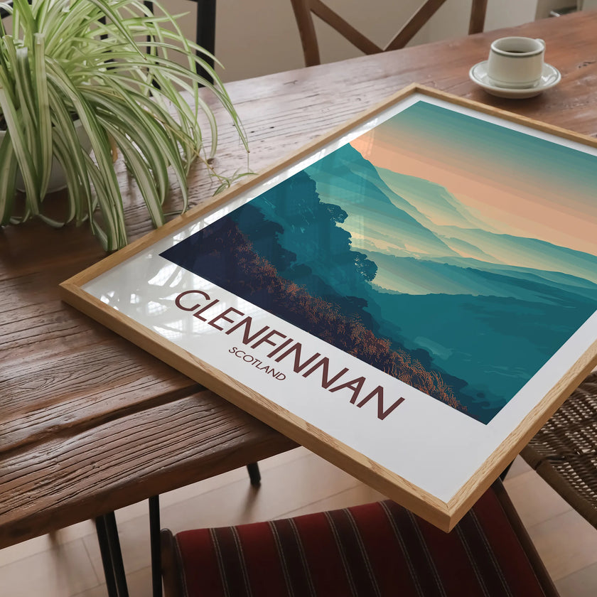 Glenfinnan Scenic Landscape Art