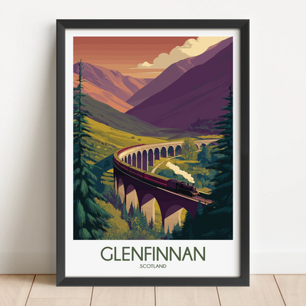 Glenfinnan Souvenir Poster Print