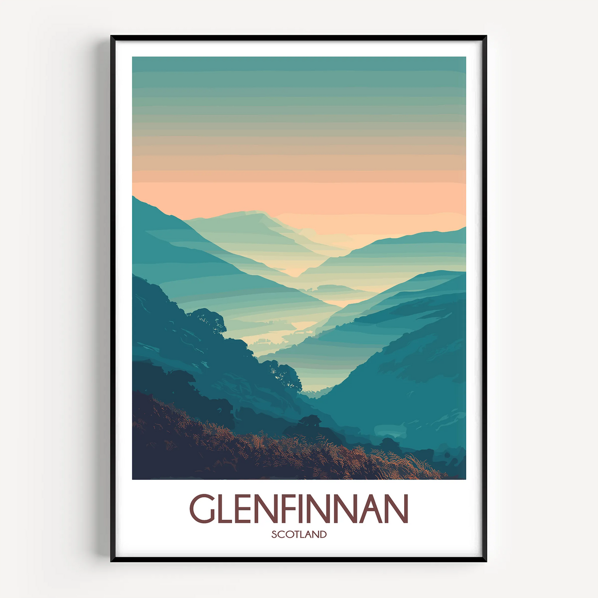 Glenfinnan Souvenir Poster Print