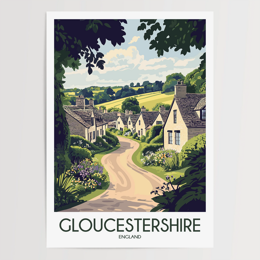 Gloucestershire Gallery Quality Print