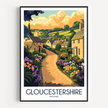 Gloucestershire Gallery Quality Print