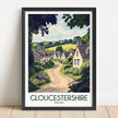Gloucestershire Scenic Landscape Art