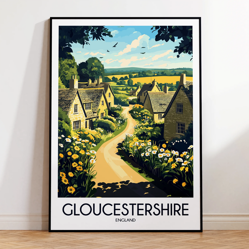 Gloucestershire Scenic Landscape Art