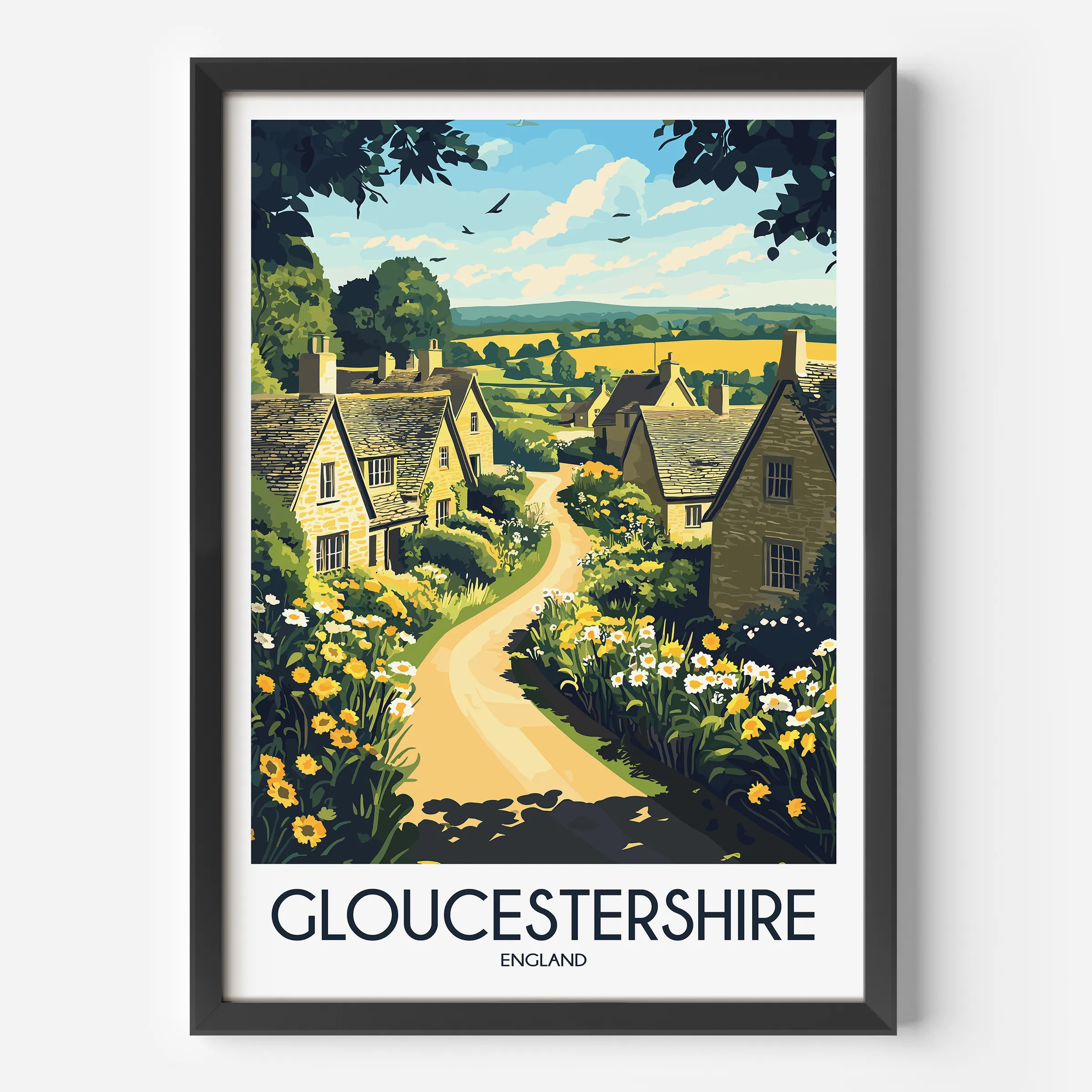 Gloucestershire Travel Memory Gift