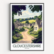 Gloucestershire Travel Memory Gift