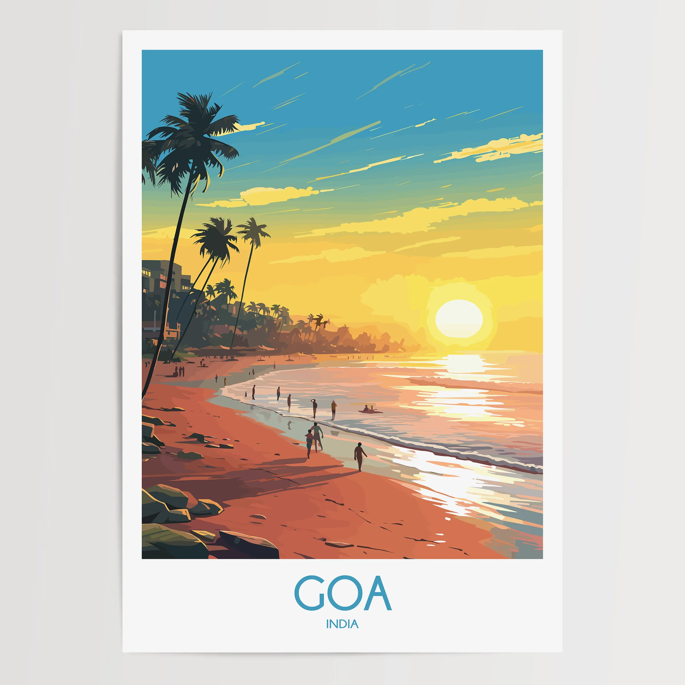 Goa Destination Art Gift