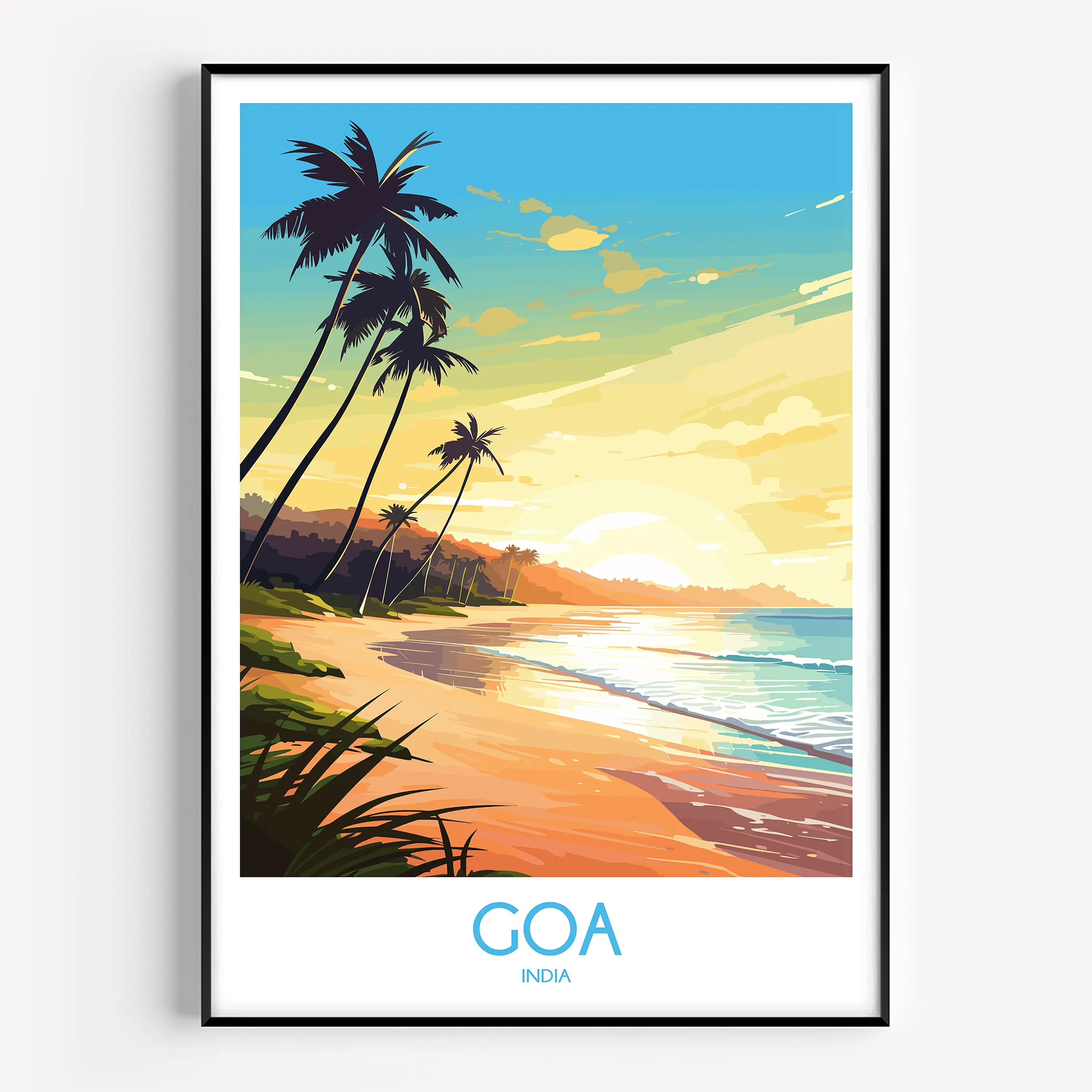 Goa Destination Art Gift