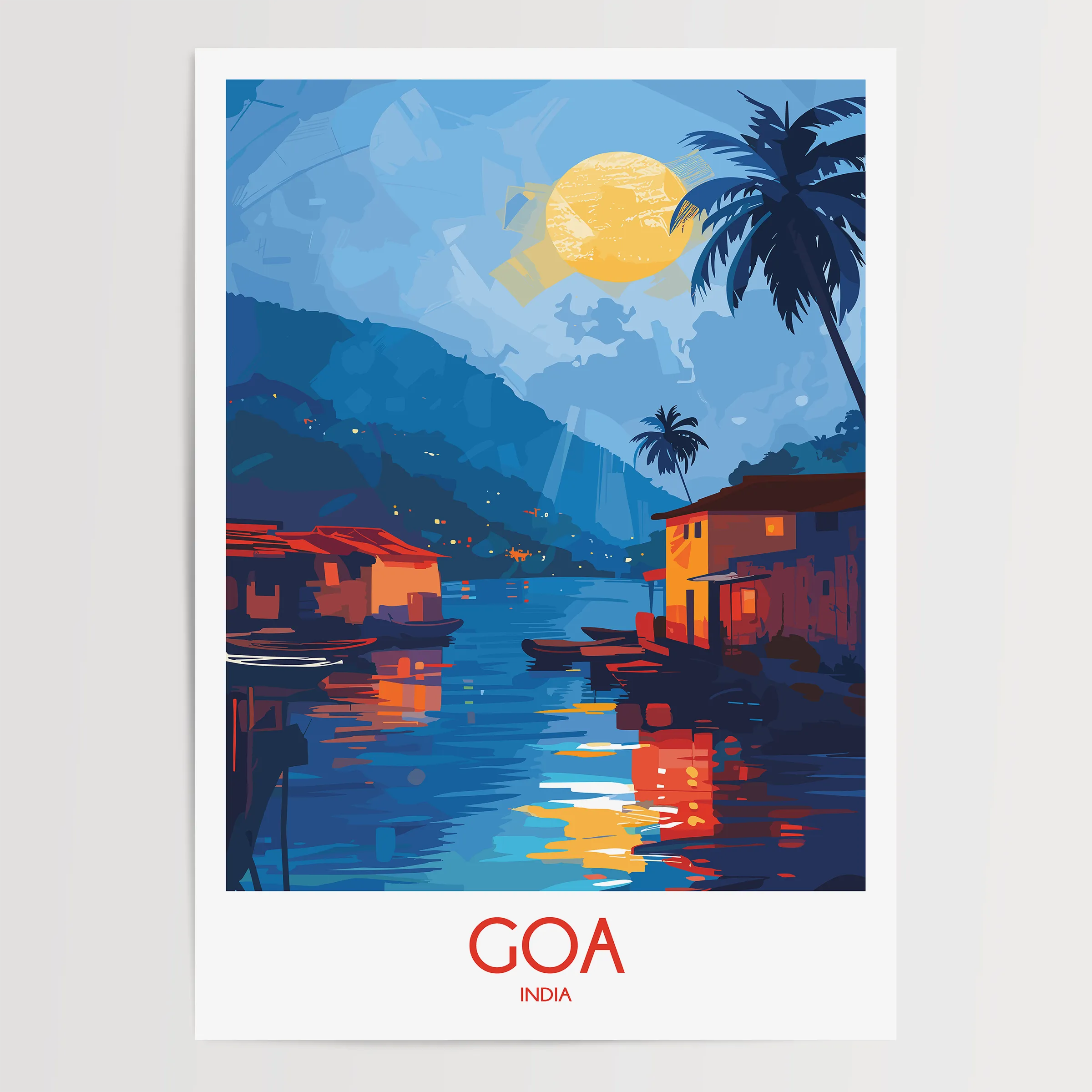 Goa Minimalist Wall Art