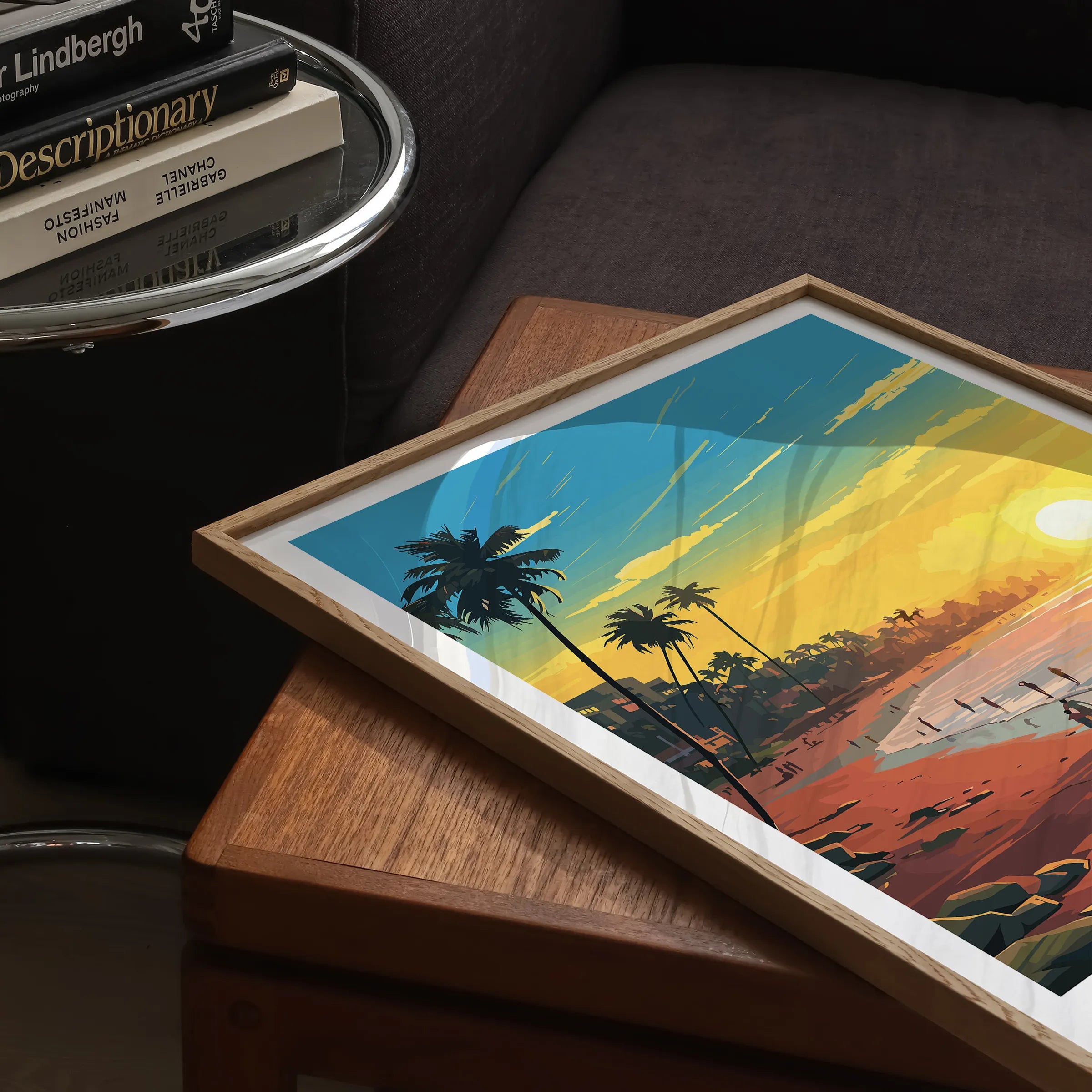 Goa Retro Travel Illustration