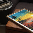 Goa Retro Travel Illustration