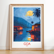 Goa Retro Travel Illustration