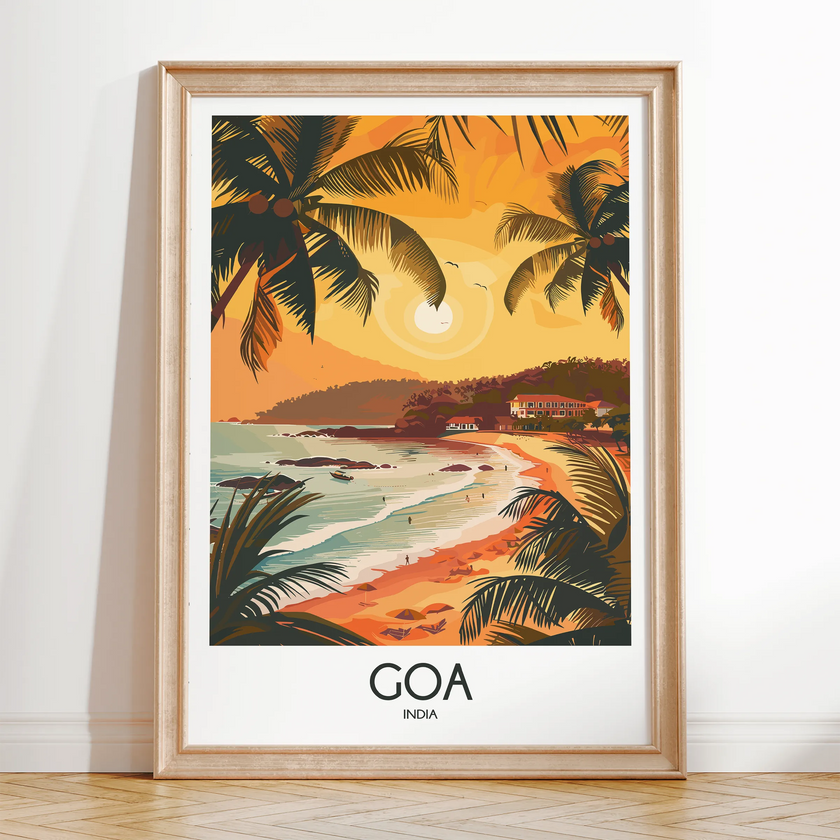 Goa Scenic Landscape Art