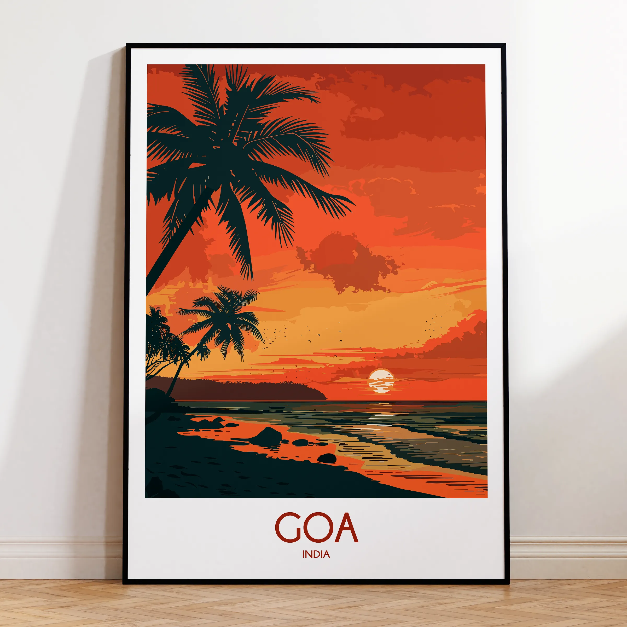 Goa Scenic Landscape Art