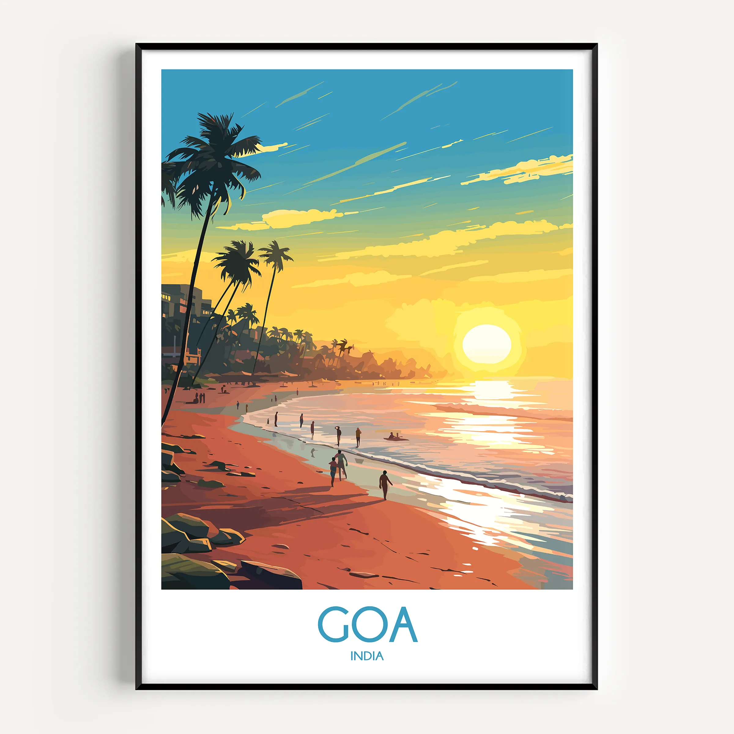 Goa Souvenir Poster Print